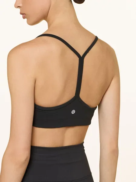 Lululemon Sportovní Podprsenka Flow Y černá