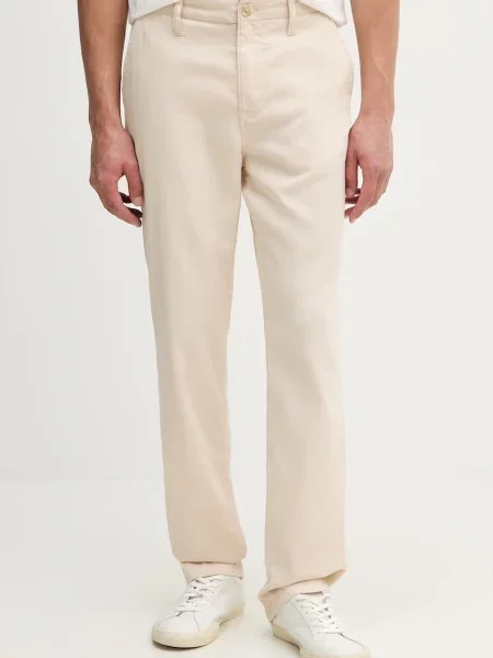 Guess pantaloni bărbați cu PAOLO bej