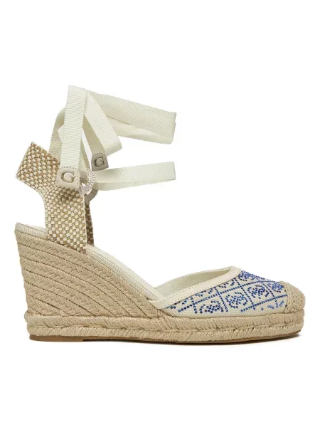 Εσπαντρίγιες Guess FLJCRN μπεζ