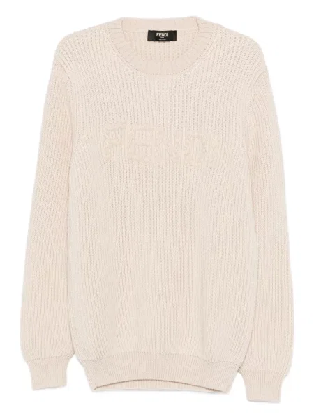 Pulover Fendi cu broderie