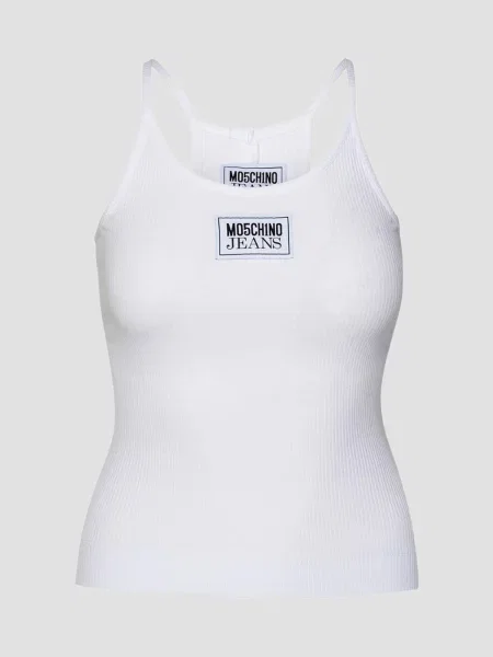 Топ Moschino белый