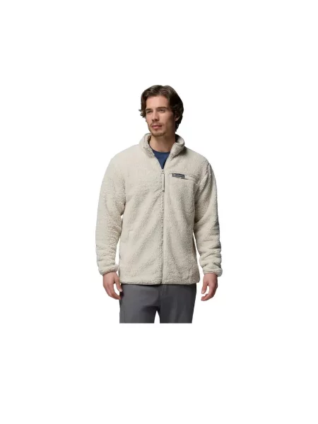 Kurtka polarowa Columbia Rugged Ridge High Pile Full Zip beżowa