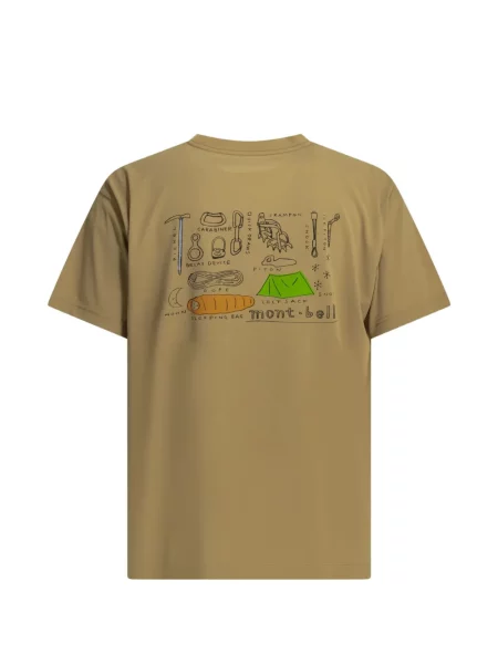 Tricou Montbell cu imagine maro
