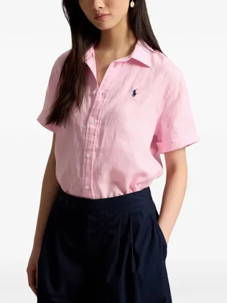 Scurt cămașă Polo Ralph Lauren cu cordon tricotate albastru