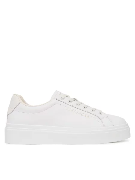 Tommy Hilfiger Αθλητικά Chic Cupsole λευκό