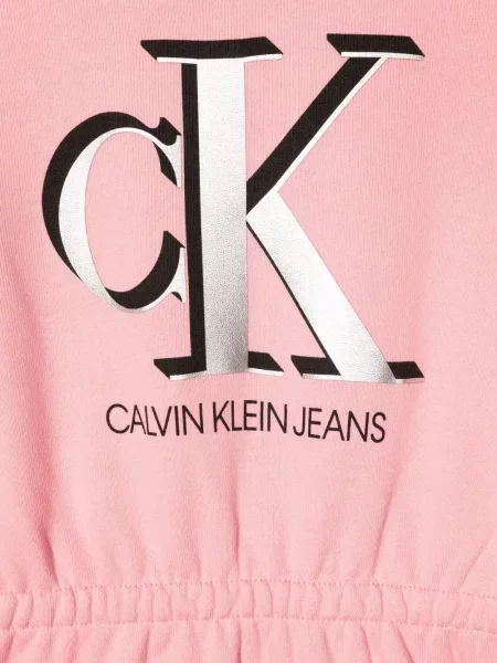 Sukienka dziecięca Calvin Klein różowa