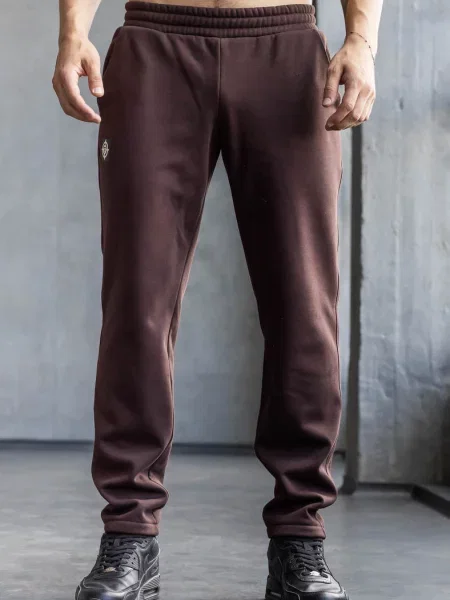 Брюки коричневі