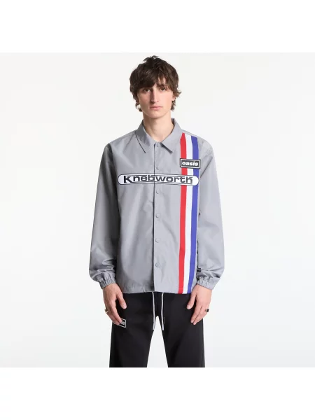 Jachetă PLEASURES Supersonic Coach Jacket Steel XL