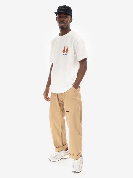 Штани Gramicci Gadget Pant прямі коричневий