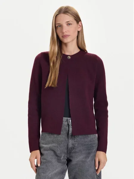 Vero Moda Pletena jopica Marina vijolična