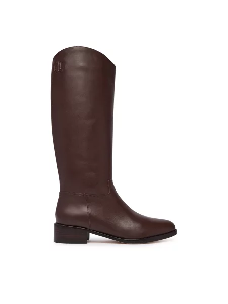 Zimske čizme LAUREN RALPH LAUREN smeđa