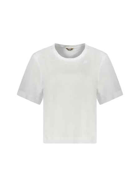 Koszulka K-way z krótkim rękawem biała