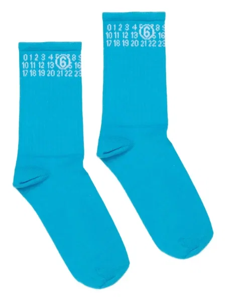 Skarpety dziecięce Mm6 Maison Margiela niebieskie
