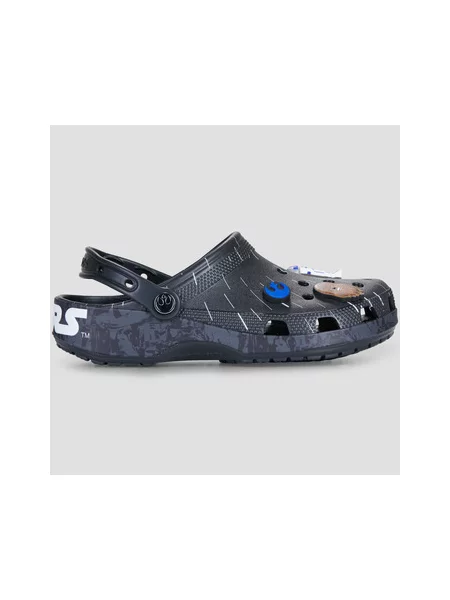 Crocs natikači Classic Star Wars Hyper Space Clog črna