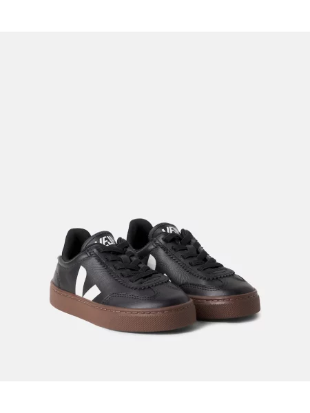 Gyerek sneaker Veja Volley fekete