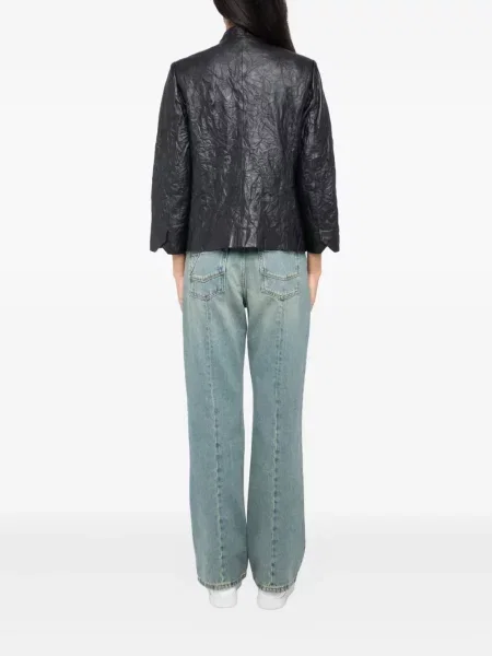 Sacou Zadig&voltaire din piele negru