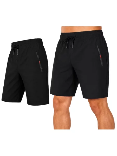 Pantaloni scurți de sport J.style negru