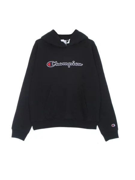Bluza z kapturem Champion z kapturem czarna