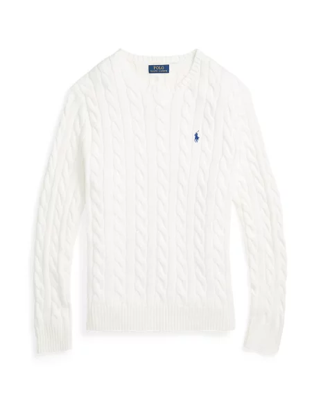 Πουλόβερ Polo Ralph Lauren λευκό