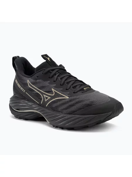 Běžecké boty Mizuno Wave Rider GTX 2 iron gate/ge gold/black černé