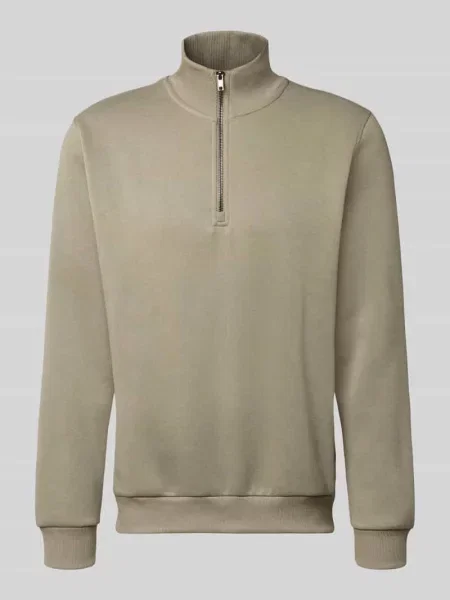 Bluza o kroju regular fit z kołnierzem zapinanym model Bradley' Jack & Jones