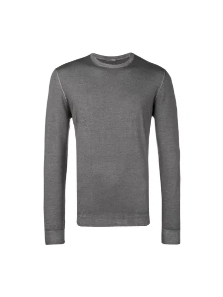 Sweter Drumohr szary