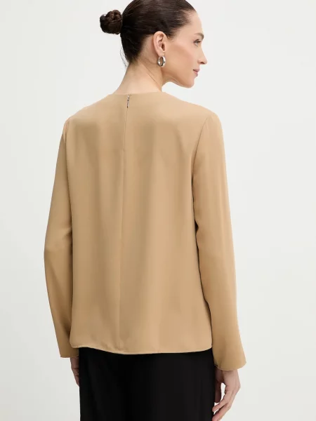 Halenka Calvin Klein hladká béžová