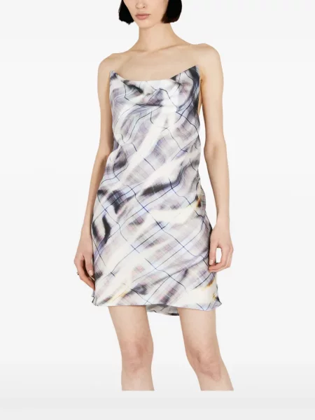 Rochie mini Y/project cu bretele albastru