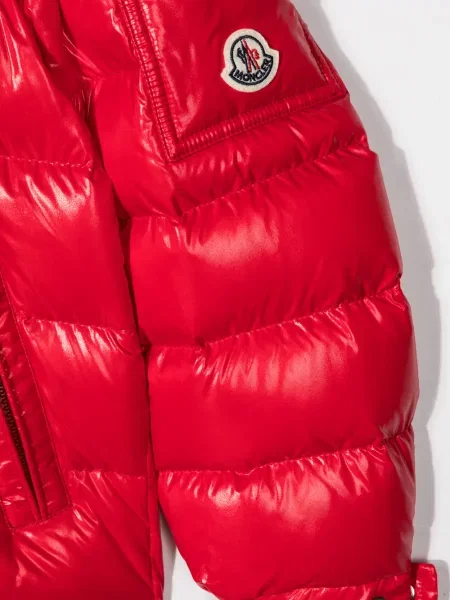 Палто Moncler Enfant червено