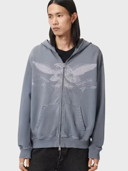 Толстовка Allsaints сіра