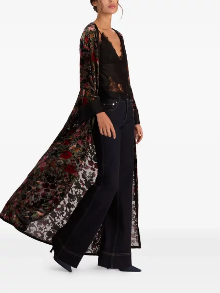 Палто Alice + Olivia черно