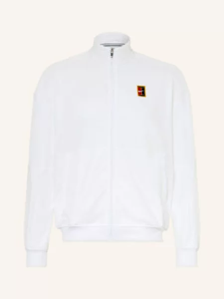 Tenisová mikina Nike Court Heritage white/white bílá