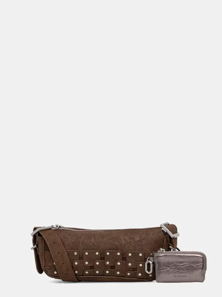 Geanta crossbody Desigual maro