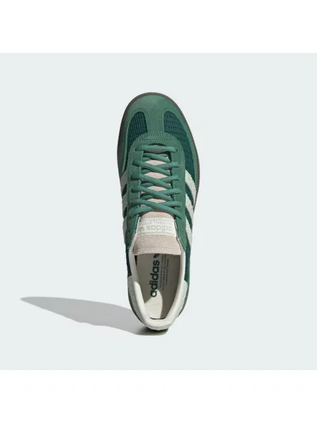 Lněné tenisky Adidas Originals zelené