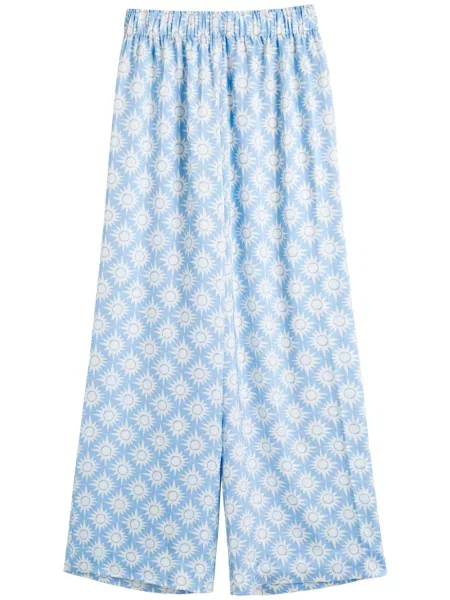 Pantaloni Chinti & Parker cu imagine albastru