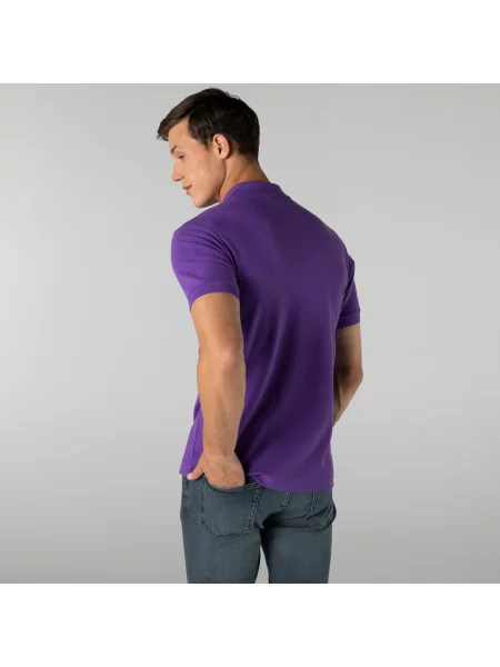 Lacoste поло фіолетове