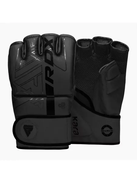 Rękawice grapplingowe RDX Grappling F6 black czarne