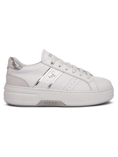 Pantofi Ferre alb