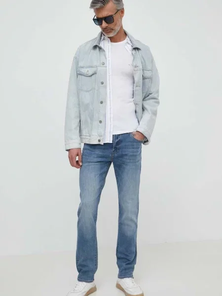 Póló Armani Exchange fekete