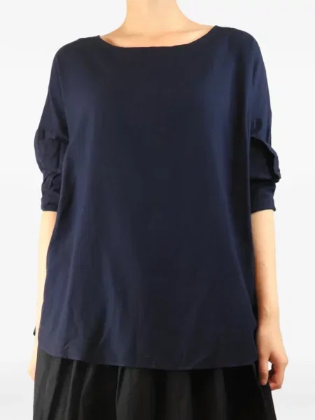 Lung tricou Album Di Famiglia albastru