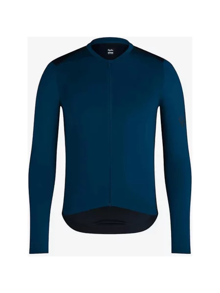 Koszulka Rapha Pro Team Lightweight z długim rękawem granatowa S niebieska