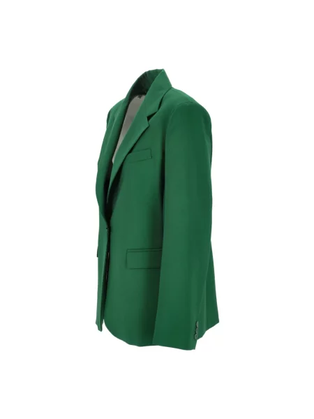 Marynarka Weekend Max Mara wełniana zielona