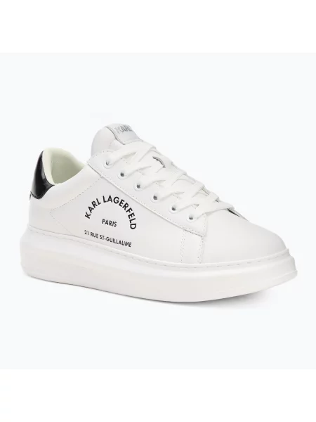 Boty Karl Lagerfeld KAPRI Maison Karl Lace bílé