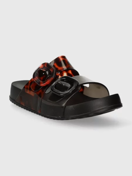 Natikači Melissa MELISSA COZY SLIDE AD črna