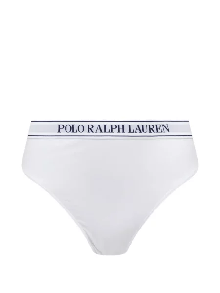 Pijamale Polo Ralph Lauren cu autograf cu dungi din piele negru