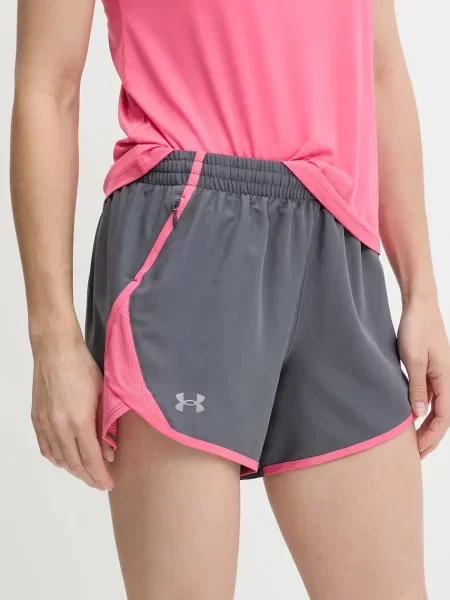 Under Armour sportovní šortky Fly By šedé