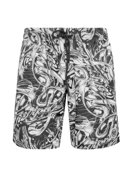 Kąpielówki Philipp Plein czarne