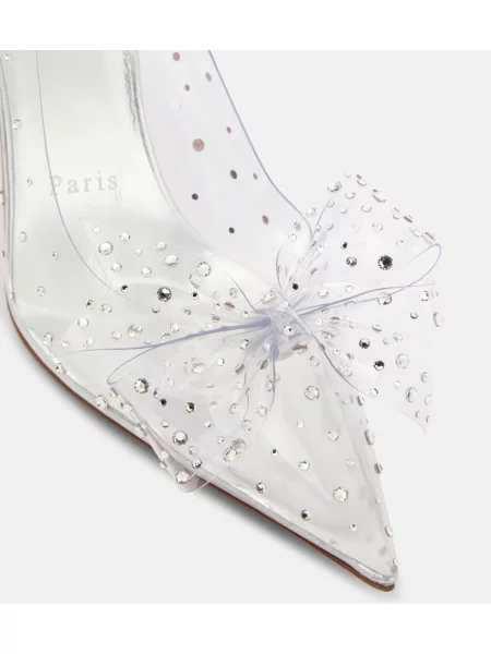 Lodičky Christian Louboutin strieborná