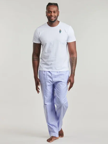 Pijamale Polo Ralph Lauren alb