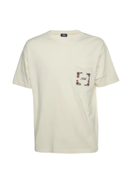 Tricou Kith cu broderie cu model floral